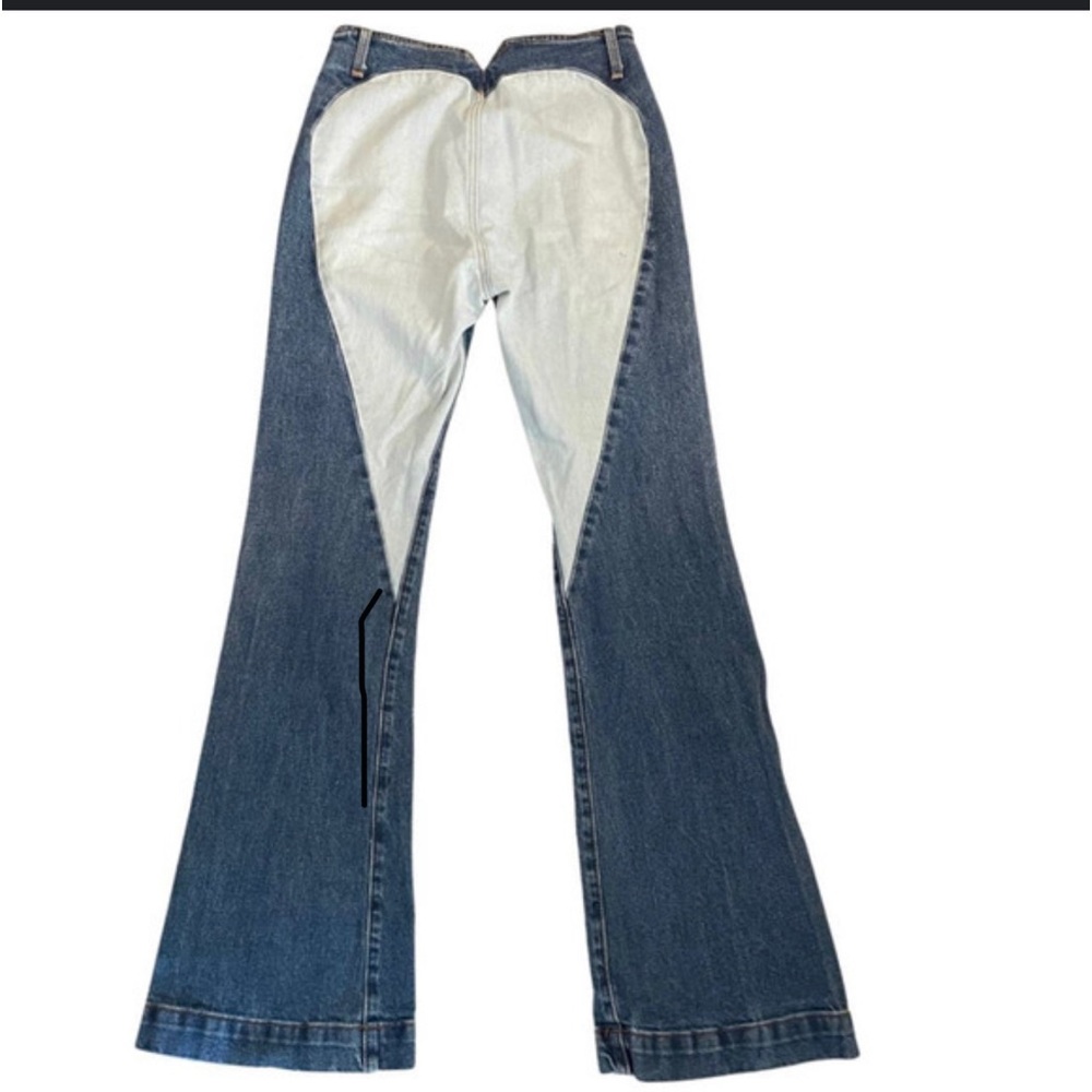 Revice heart bell bottoms